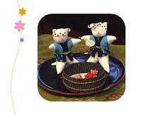 金魚すくい人形